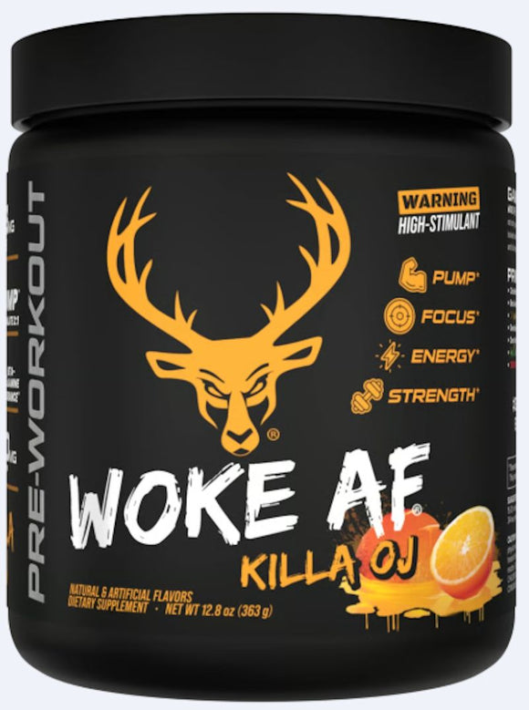 Bucked Up Woke AF High Stimulant Pre-Workout