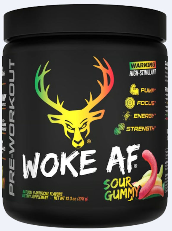 Bucked Up Woke AF High Stimulant Pre-Workout