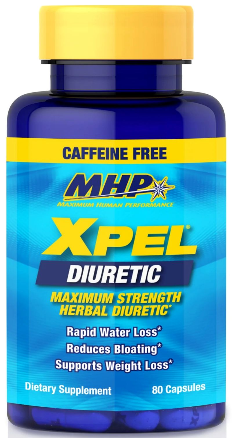 MHP Xpel Caffeine Free is a herbal diuretic