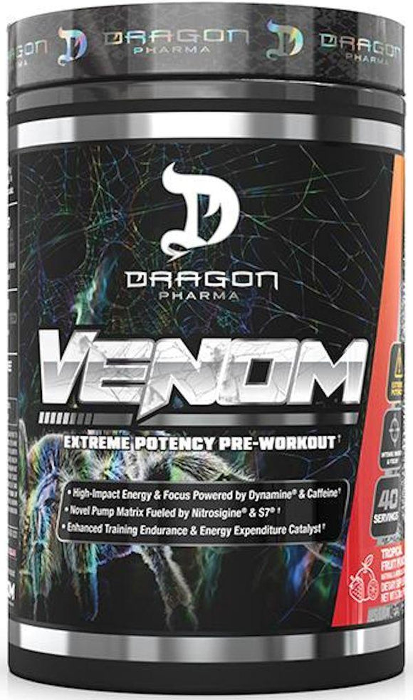 Dragon Pharma Venom 40 servings|Lowcostvitamin.com|Muscle Pumps