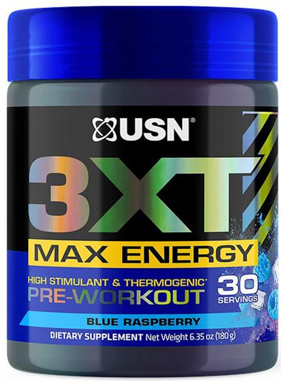 USN 3XT Max Energy Pre Workout 30 servings|Lowcostvitamin.com|
