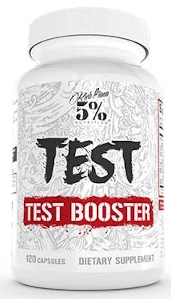 5% Nutrition Test Booster 120 CapsulesLowcostvitamin.com