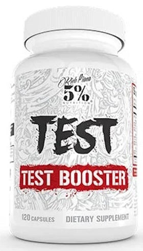 5% Nutrition Test Booster 120 Capsules|Lowcostvitamin.com|Test Booster