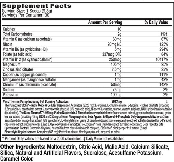 MHP Anadrox Pump & Burn Pre Workout 30 servings|Lowcostvitamin.com|Pre-Workout