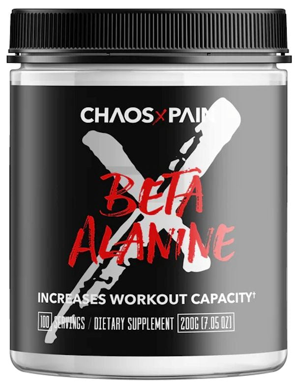  Chaos and Pain Beta-Alanine is the building block pre-workout