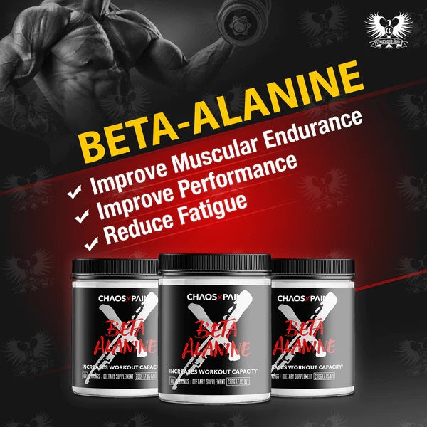  Chaos and Pain Beta-Alanine is the building block muscle