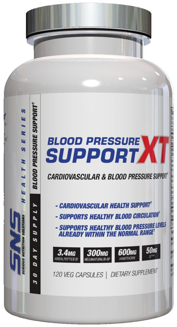 Serious Nutrition Solutions SNS Blood Pressure Support XT 120 Veg Caps|Lowcostvitamin.com|