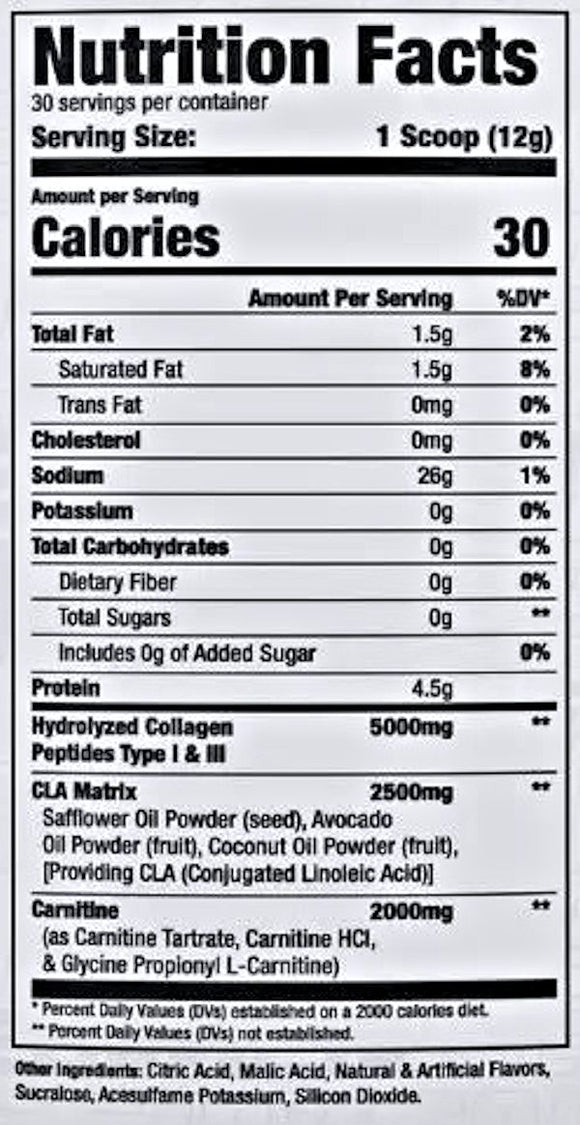 Alpha Prime Supplements C3 Collagen Carnitine+CLA|Lowcostvitamin.com|Fat Burner