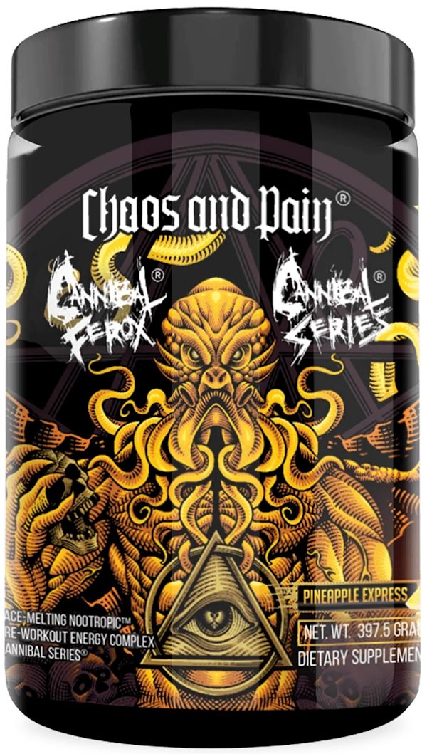 Chaos & Pain Cannibal Ferox Pre-Workout muscle pumps