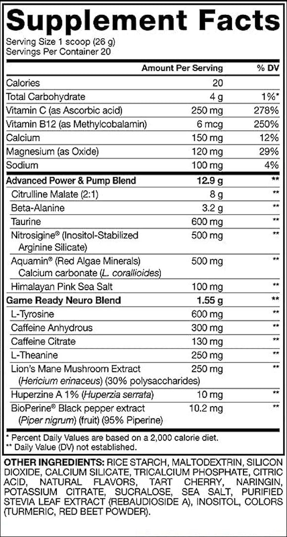 Pure Vita Labs Domin8 Pre-Workout SuperFuel|Lowcostvitamin.com|Pre-Workout