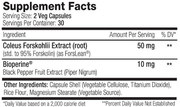 Serious Nutrition Solution SNS Forskolin XT Weight Management|Lowcostvitamin.com|Fat Burner