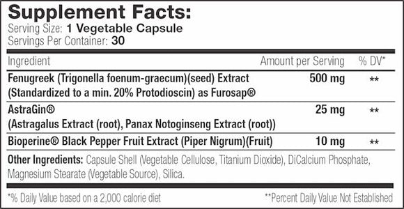 Serious Nutrition Solutions SNS Furosap XT|Lowcostvitamin.com|Test Booster