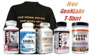 GenXLabs Mass Muscle Size Stack 5 Products Plus Free Shirt|Lowcostvitamin.com|Muscle Growth