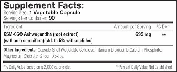 Serious Nutrition Solutions SNS KSM-66|Lowcostvitamin.com|Stress