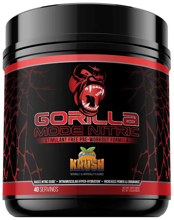 Gorilla Mind Gorilla Mode Nitric 40 Servings|Lowcostvitamin.com