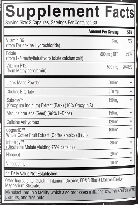 Condemned Labz MSTRMND Mental Alertness|Lowcostvitamin.com|Memory