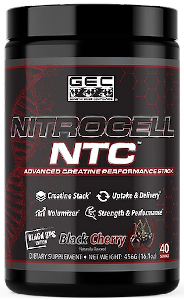 GEC NTC Nitrocell Genetic Edge Compounds pre-workout