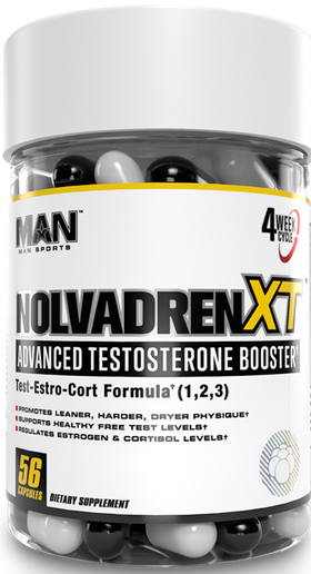 Man Sports Nolvadren XT Test Booster 56 Caps|Lowcostvitamin.com|DIM