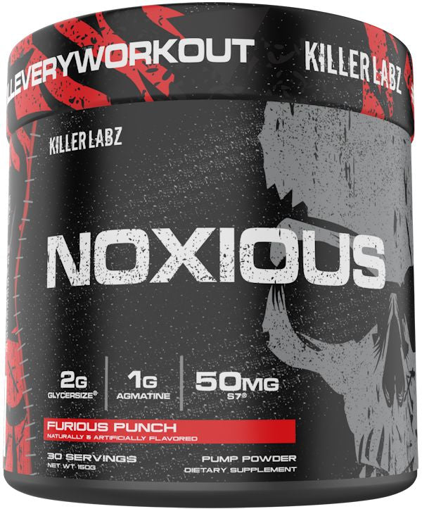 Killer Labz Noxious Muscle Pumps 30 servings|Lowcostvitamin.com