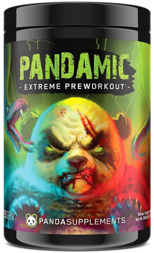 Panda Supps Pandamic Extreme Pre-Workout High Stim watermelom