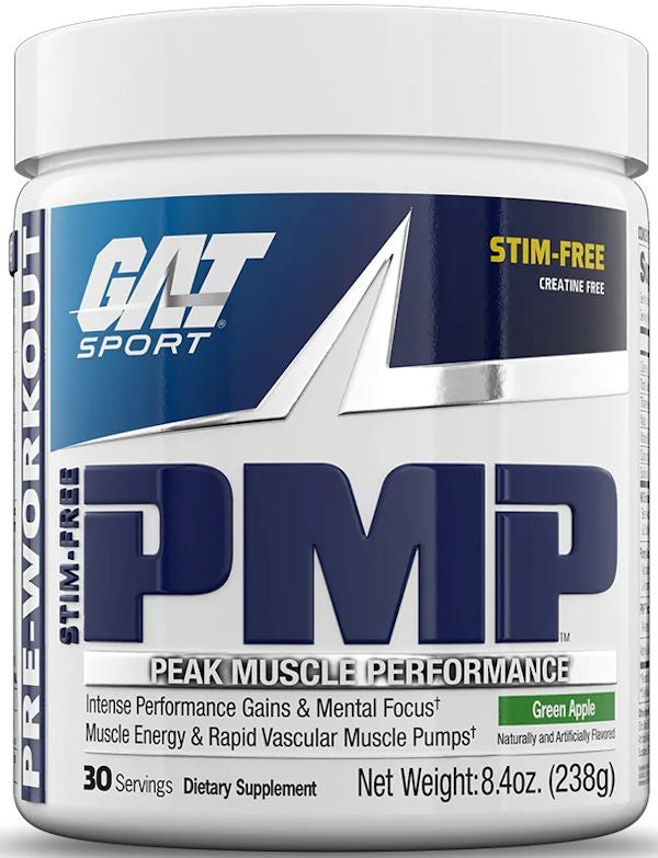 GAT Sport PMP Peak Muscle Performance Stim-Free pre-workout