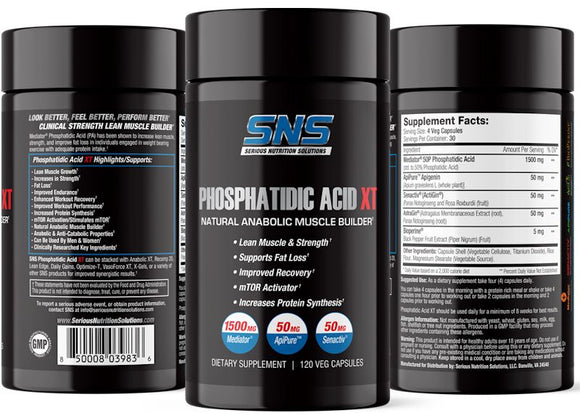 Serious Nutrition Solutions SNS Phosphatidic Acid XT|Lowcostvitamin.com|Lean Muscle