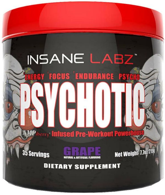 Insane Labz Psychotic 35 servings|Lowcostvitamin.com|Beta-alanine