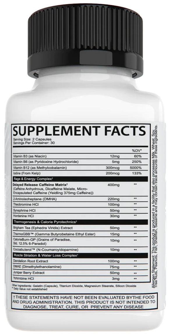 AfterDark Supplements Pyrodex Fat Burner|Lowcostvitamin.com|Metabolism Boosters