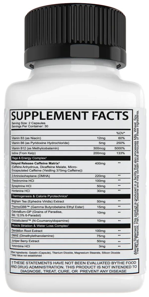 AfterDark Pharmaceuticals Pyrodex Fat Burner