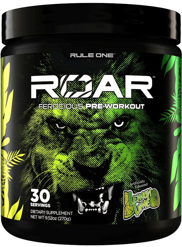 Rule One Protein Roar Pre-Workout muscle pumps