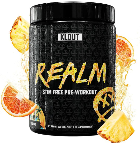 Klout Realm Non Stimulant Pre-workout|Lowcostvitamin.com|Pre-Workout
