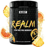 Klout Realm Non Stimulant Pre-workout pumps
