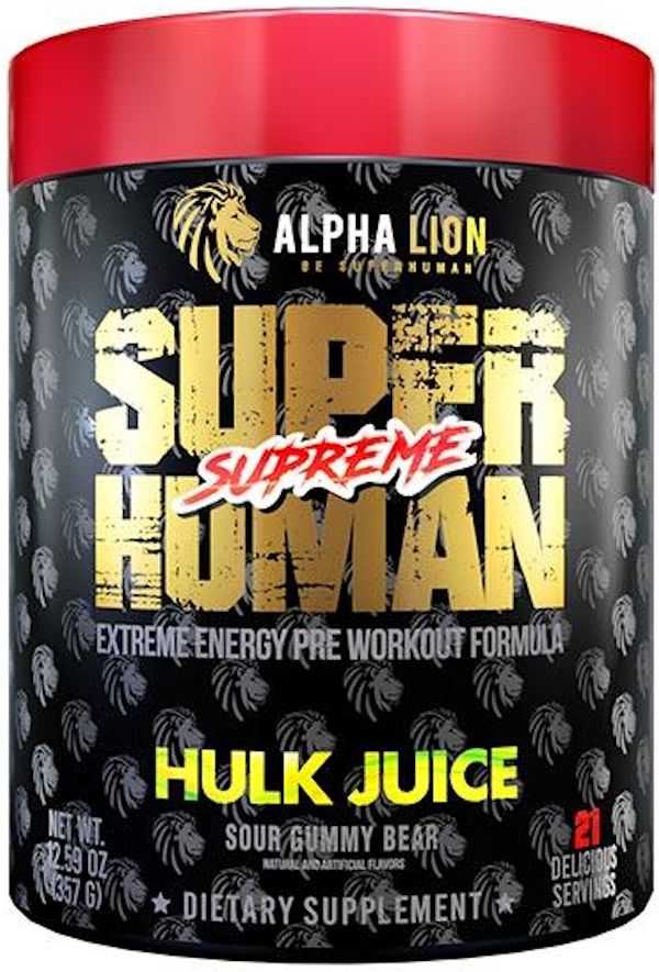 Alpha Lion SuperHuman Supreme Powerful Pre-Workout|Lowcostvitamin.com