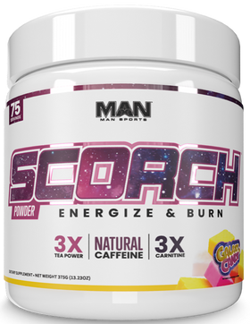 Man Sports Scorch Fat Burner Pre-Workout|Lowcostvitamin.com|Fat Burner