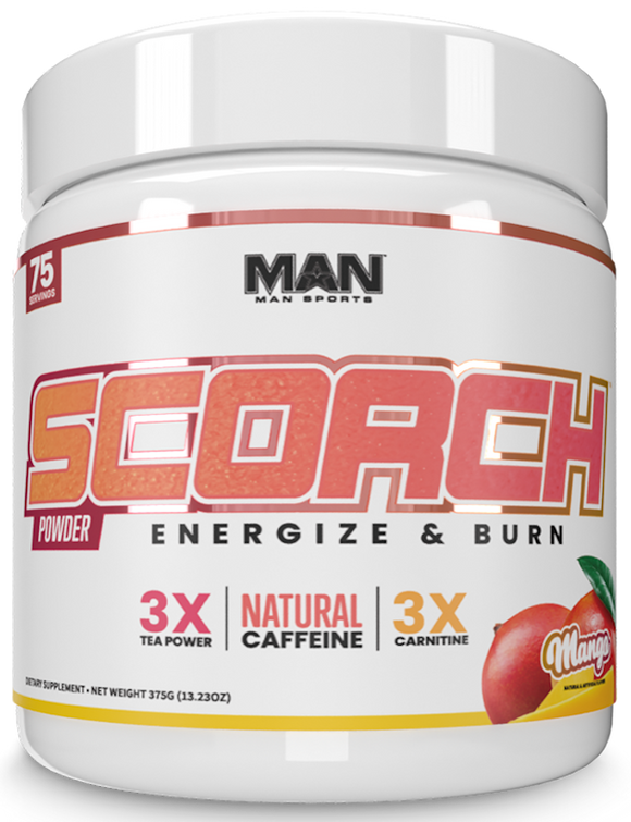 Man Sports Scorch Fat Burner Pre-Workout|Lowcostvitamin.com|Fat Burner
