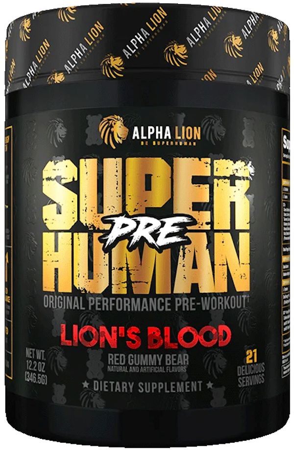 Alpha Lion SuperHuman Pre Performance Pre-Workout 21 Servings miami