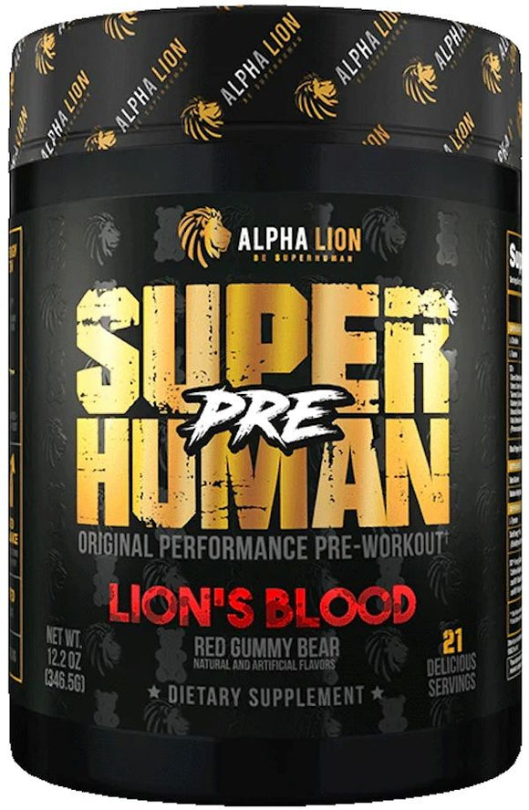 Alpha Lion SuperHuman Pre|Lowcostvitamin.com|Pre-Workout