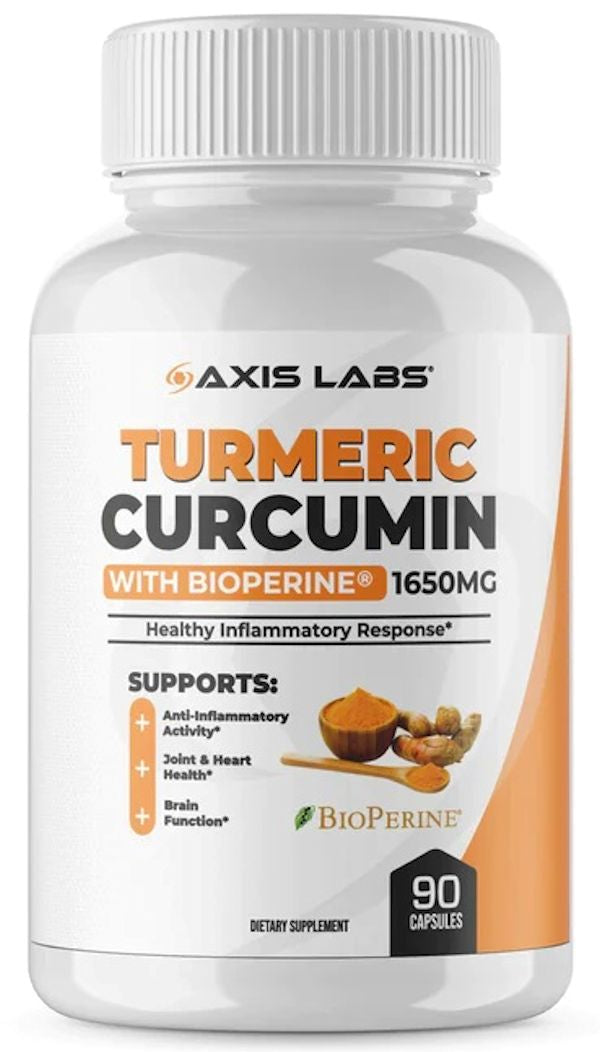 Axis Labs Turmeric Curcumin with Bioperine