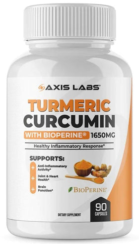 Axis Labs Turmeric Curcumin with Bioperine|Lowcostvitamin.com|Joint Support