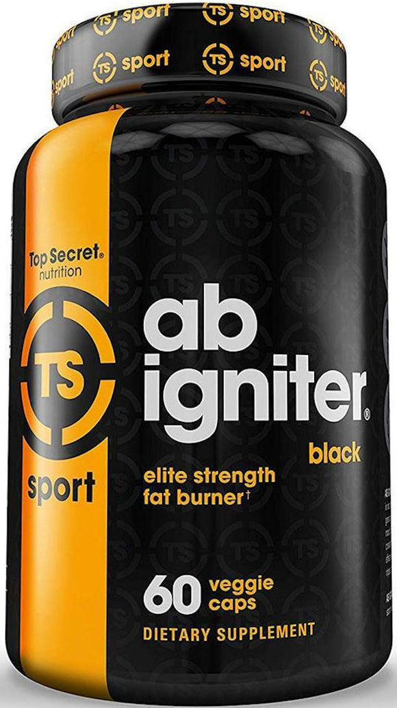Top Secret Nutrition Ab Igniter Black 60 Vcaps|Lowcostvitamin.com|Fat Burner