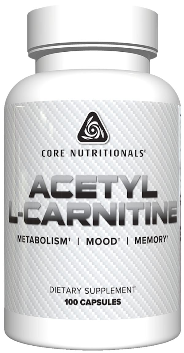 Core Nutritionals Acetyl L-Carnitine 100 Capsules fat burner