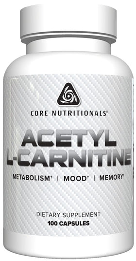 Core Nutritionals Acetyl L-Carnitine 100 Capsules|Lowcostvitamin.com|Fat Burner