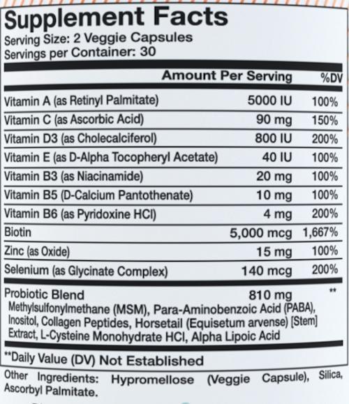 Alani Nu Hair Skin & Nails|Lowcostvitamin.com|Hair Vitamins