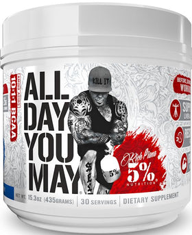 5% Nutrition All Day You May BCAA Recovery Drink 30 Servings|Lowcostvitamin.com|BCAA