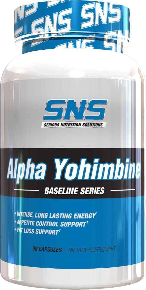 Serious Nutrition Solutions SNS Alpha Yohimbine 90 caps|Lowcostvitamin.com|Test Booster