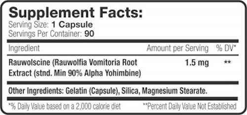 SNS Alpha Yohimbine Sexually|Lowcostvitamin.com