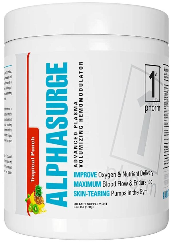 AlphaSurge 1st Phorm pumps