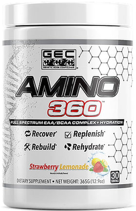 GEC AMINO 360 EAA/BCAA|Lowcostvitamin.com|BCAA