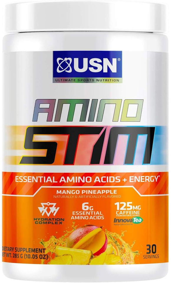 USN Amino Stim Essential Amino Acid+ Energy|Lowcostvitamin.com|