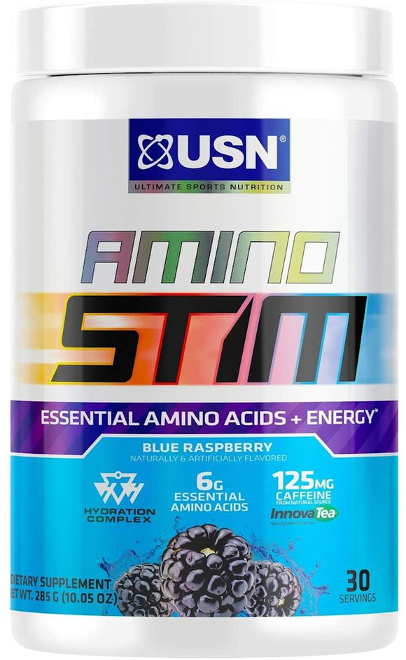 USN Amino Stim Essential Amino Acid+ Energy|Lowcostvitamin.com|
